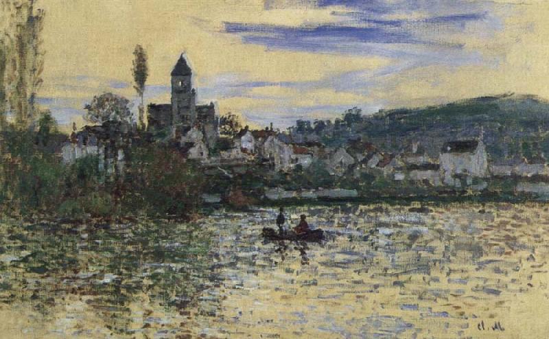 Claude Monet The Seine at Vetheuil France oil painting art